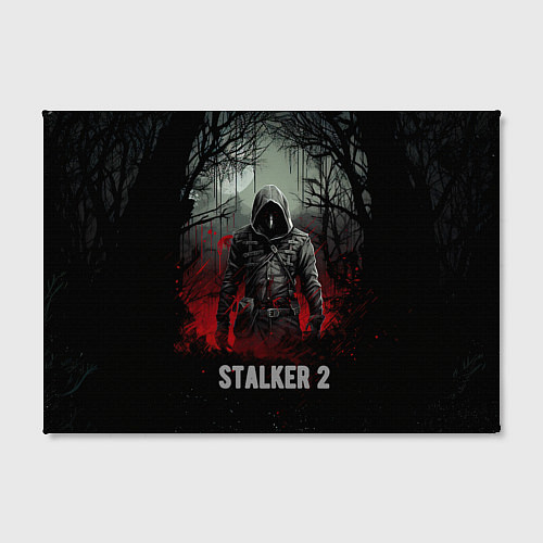 Картина прямоугольная Stalker 2 dark mode / 3D-принт – фото 2