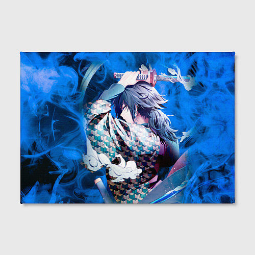 Картина прямоугольная Гию Томиока из Клинка рассекающего демонов / 3D-принт – фото 2