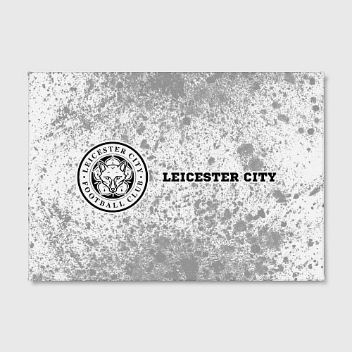 Картина прямоугольная Leicester City sport на светлом фоне по-горизонтал / 3D-принт – фото 2