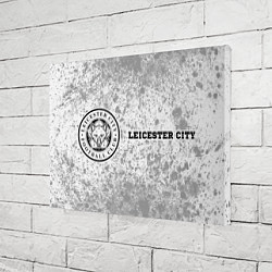 Холст прямоугольный Leicester City sport на светлом фоне по-горизонтал, цвет: 3D-принт — фото 2