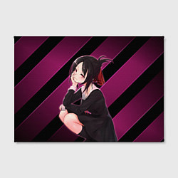 Холст прямоугольный Кагуя из Kaguya sama wa Kokurasetai, цвет: 3D-принт — фото 2