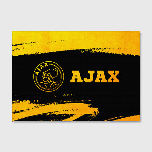 Картина прямоугольная Ajax - gold gradient по-горизонтали / 3D-принт – фото 2