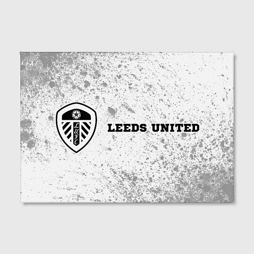 Картина прямоугольная Leeds United sport на светлом фоне по-горизонтали / 3D-принт – фото 2