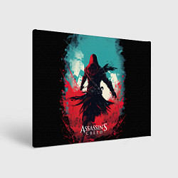 Холст прямоугольный Assassins creed ясное небо, цвет: 3D-принт