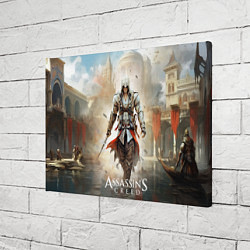 Холст прямоугольный Assassins creed poster game, цвет: 3D-принт — фото 2