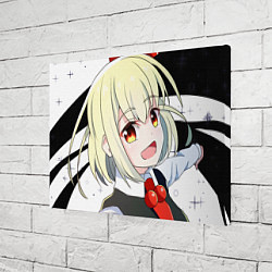 Холст прямоугольный Touhou Project Rumia happy, цвет: 3D-принт — фото 2