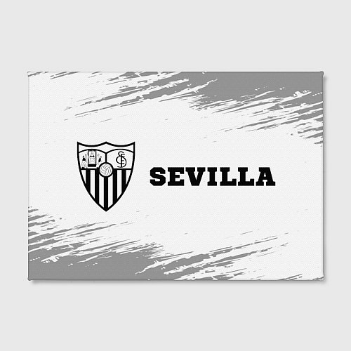 Картина прямоугольная Sevilla sport на светлом фоне по-горизонтали / 3D-принт – фото 2
