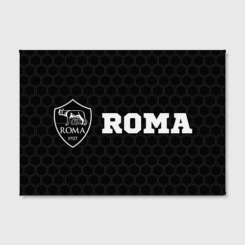 Картина прямоугольная Roma sport на темном фоне по-горизонтали / 3D-принт – фото 2