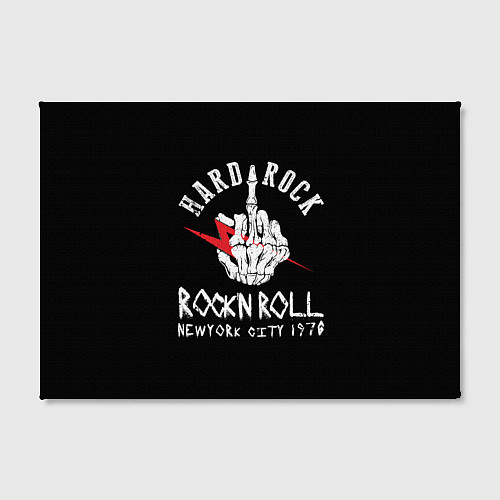 Картина прямоугольная Хард-рок, рок-н-ролл / 3D-принт – фото 2