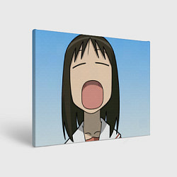 Картина прямоугольная Azumanga Daioh Аюму Касуга зевает