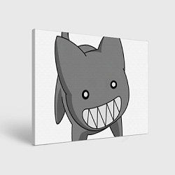 Холст прямоугольный Azumanga Daioh Angry Cat, цвет: 3D-принт