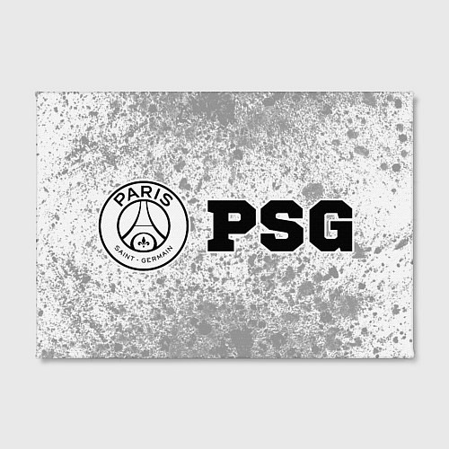 Картина прямоугольная PSG sport на светлом фоне по-горизонтали / 3D-принт – фото 2