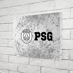Холст прямоугольный PSG sport на светлом фоне по-горизонтали, цвет: 3D-принт — фото 2