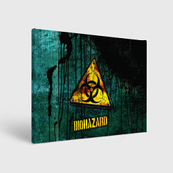 Картина прямоугольная Biohazard yellow sign