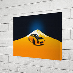 Холст прямоугольный Спортивный японский автомобиль, цвет: 3D-принт — фото 2