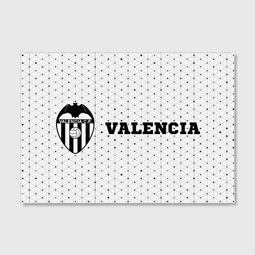 Картина прямоугольная Valencia sport на светлом фоне по-горизонтали / 3D-принт – фото 2