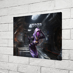 Холст прямоугольный Mass Effect ТалиЗора, цвет: 3D-принт — фото 2