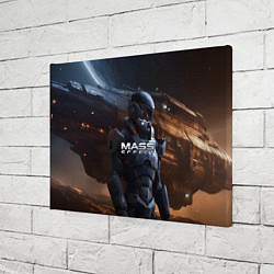 Холст прямоугольный Mass Effect game space, цвет: 3D-принт — фото 2