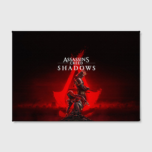 Картина прямоугольная Главные герои Assassins creed shadows / 3D-принт – фото 2