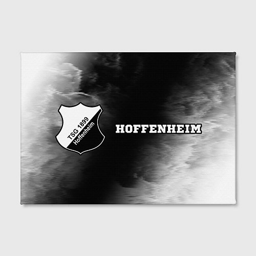 Картина прямоугольная Hoffenheim sport на темном фоне по-горизонтали / 3D-принт – фото 2