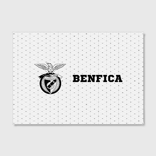 Картина прямоугольная Benfica sport на светлом фоне по-горизонтали / 3D-принт – фото 2