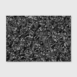 Холст прямоугольный Черная жидкая масса, цвет: 3D-принт — фото 2
