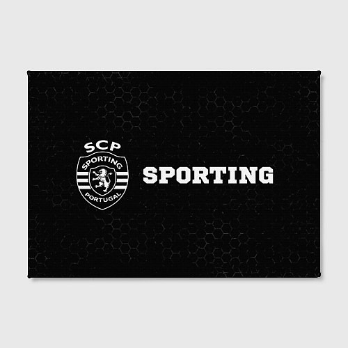 Картина прямоугольная Sporting sport на темном фоне по-горизонтали / 3D-принт – фото 2