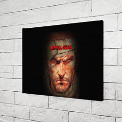 Холст прямоугольный Metal gear Venom Snake, цвет: 3D-принт — фото 2