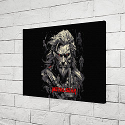 Холст прямоугольный Venom Snake Metal gear game, цвет: 3D-принт — фото 2