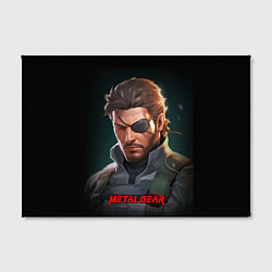 Холст прямоугольный Веном Снейк из игры Metal gear, цвет: 3D-принт — фото 2