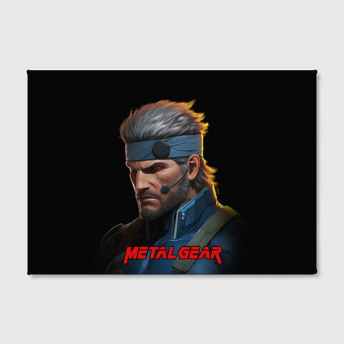 Картина прямоугольная Веном Снейк из игры Metal gear / 3D-принт – фото 2