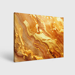 Картина прямоугольная Жидкое золото текстура