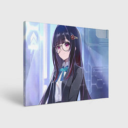 Холст прямоугольный Honkai Star Rail Sparkle smile, цвет: 3D-принт