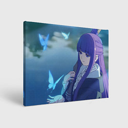Картина прямоугольная Violet Fern