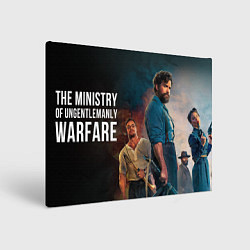 Холст прямоугольный Министерство неджентльменских дел - Гай Ричи, цвет: 3D-принт