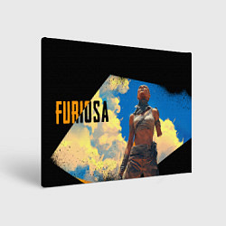 Холст прямоугольный Хроники Безумного Макса - Фуриоса, цвет: 3D-принт