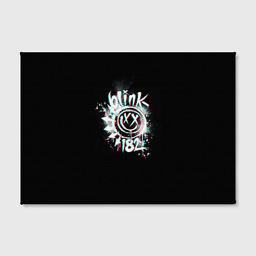 Картина прямоугольная Blink-182 glitch / 3D-принт – фото 2