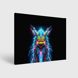 Холст прямоугольный Terrible Pikachu - nightmare, цвет: 3D-принт