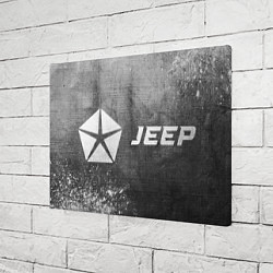Холст прямоугольный Jeep - grey gradient по-горизонтали, цвет: 3D-принт — фото 2