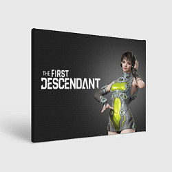 Холст прямоугольный The First Descendant - sci fi, цвет: 3D-принт