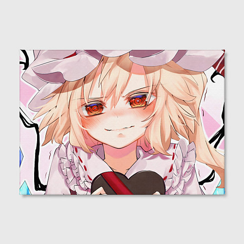 Картина прямоугольная Touhou Project Фландр Скарлет с подарком в форме с / 3D-принт – фото 2