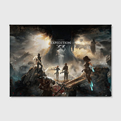 Холст прямоугольный Герои Clair Obscur expedition 33, цвет: 3D-принт — фото 2