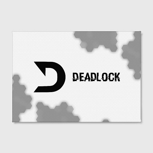 Картина прямоугольная Deadlock glitch на светлом фоне по-горизонтали / 3D-принт – фото 2