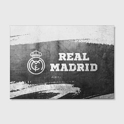 Холст прямоугольный Real Madrid - grey gradient по-горизонтали, цвет: 3D-принт — фото 2