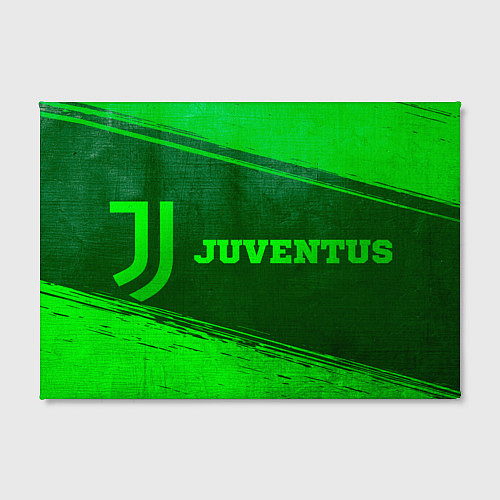 Картина прямоугольная Juventus - green gradient по-горизонтали / 3D-принт – фото 2