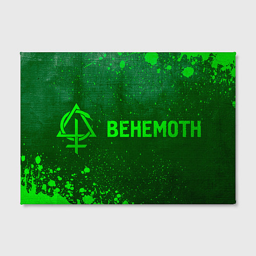 Картина прямоугольная Behemoth - green gradient по-горизонтали / 3D-принт – фото 2