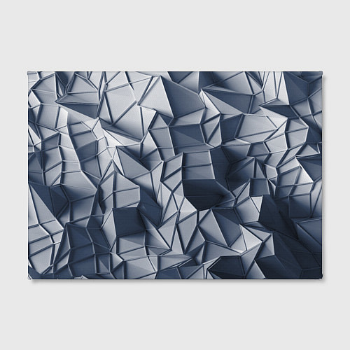 Картина прямоугольная Геометрические грани / 3D-принт – фото 2