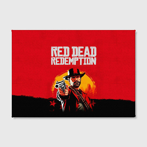 Картина прямоугольная Red Dead Redemption - cowboys / 3D-принт – фото 2