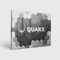 Картина прямоугольная Quake - grey gradient по-горизонтали