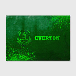 Холст прямоугольный Everton - green gradient по-горизонтали, цвет: 3D-принт — фото 2